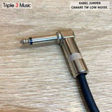Kabel Jumper Efek Gitar Patch Gitar 15cm OFC Japan Standard Low noise Quality