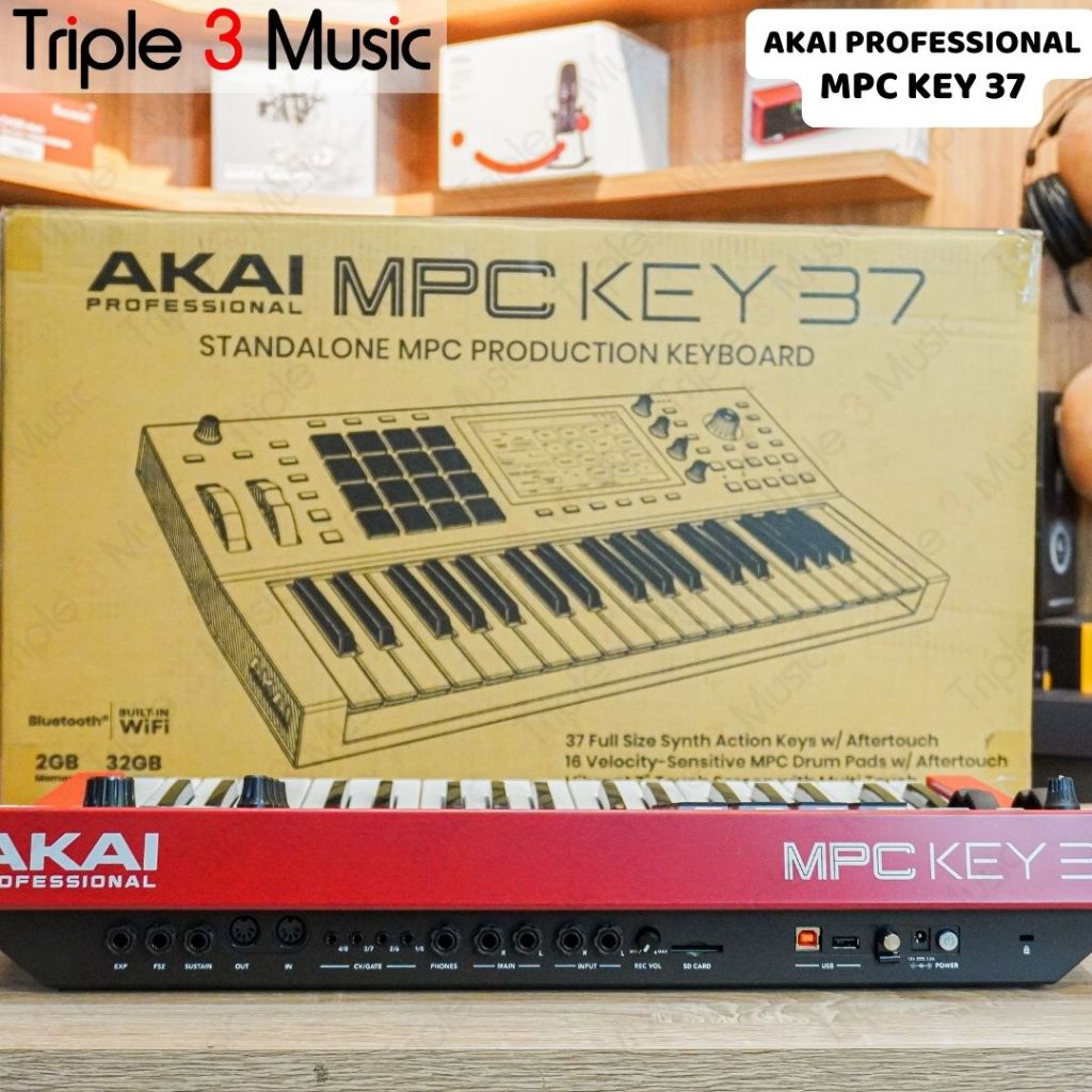 AKAI MPC KEY 37 Stand alone 37 keys MPC Production Keyboard