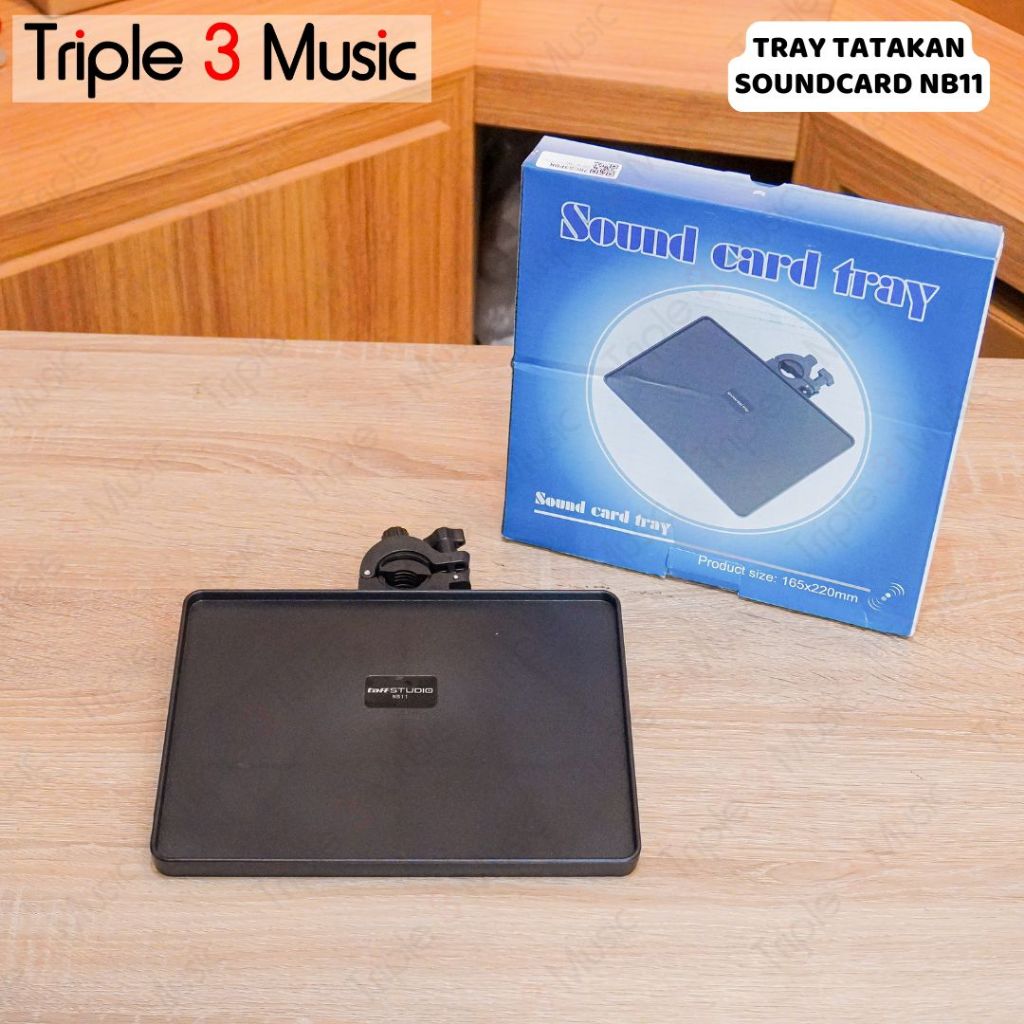 Stand Tripod Audio interface Soundcard untuk Live Streaming berdiri bkt karaoke