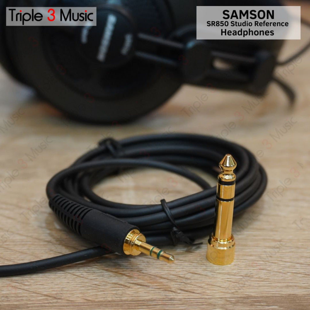Samson SR850 Semi-Open Studio Headphone 2 Pcs
