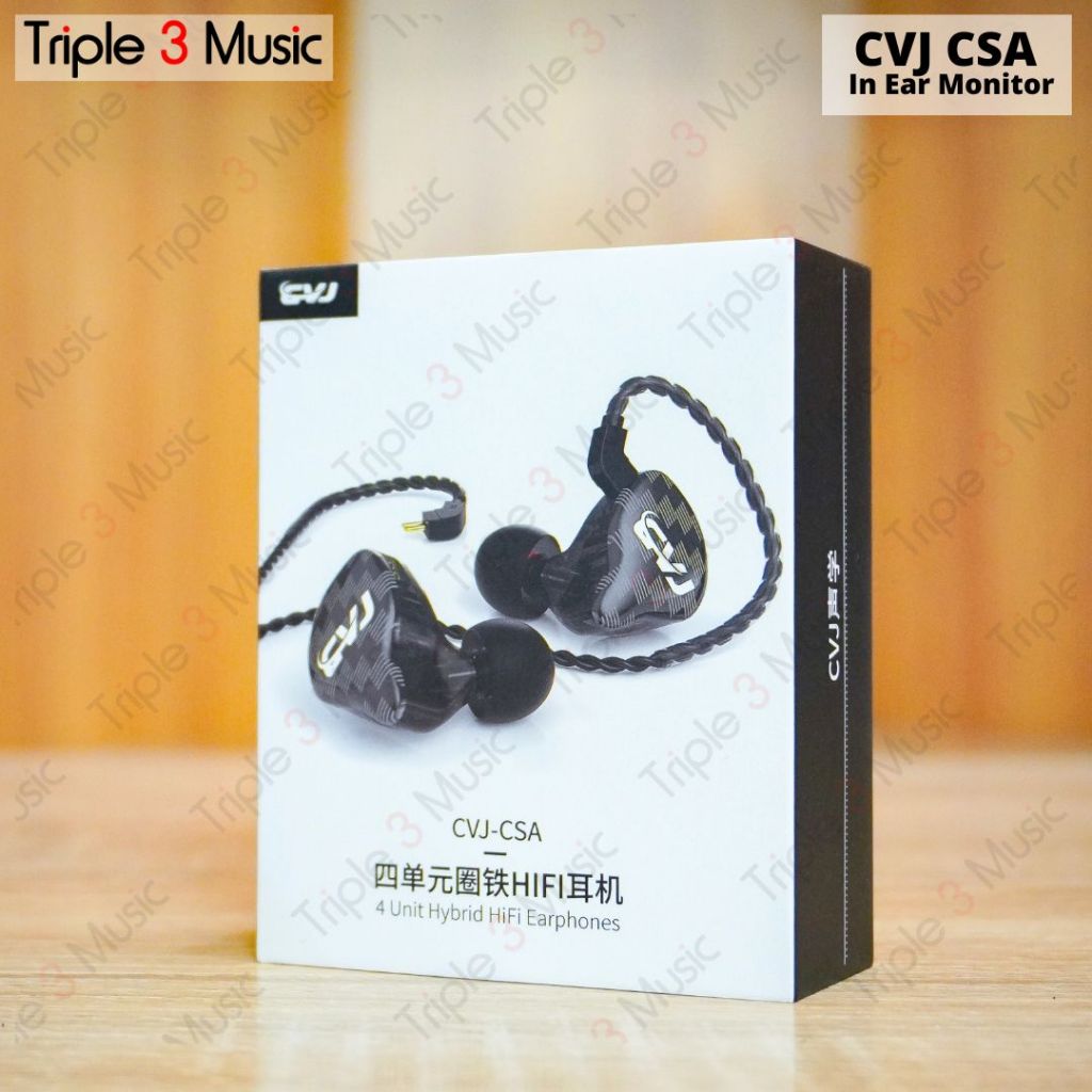 CVJ CSA HYBRID DUAL DRIVER In Ear Monitor IEM