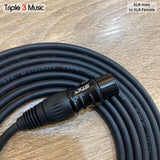 Kabel Mic microphone mikrofon XLR TO XLR 3m OFC JAPAN STANDARD