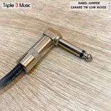 Kabel Jumper Efek Gitar Patch Gitar 15cm OFC Japan Standard Low noise Quality