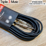 Stagg Cable SGC6, 6M/20ft Instr Cable