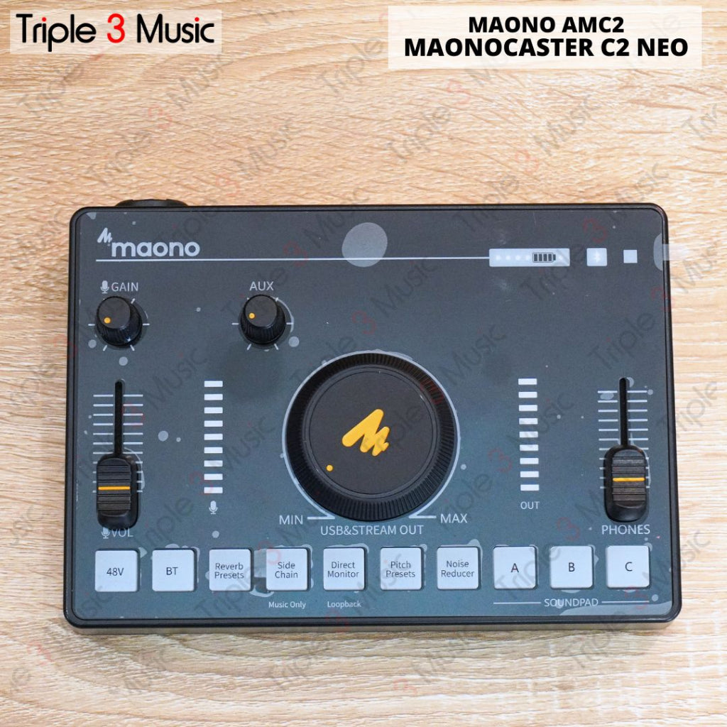Maono Amc2 Neo AMC 2 neo Soundcard Live Streaming smartphone PC