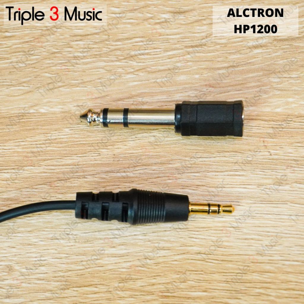 ALCTRON HP1200 HP 1200 Closed monitoring headphone DJ FLAT