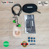 SHURE SE215 Pro Green Iem Panggung in ear monitor ORIGINAL