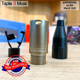 AMPHENOL AC3M + AC3F Sepasang canon XLR MALE FEMALE ORIGINAL