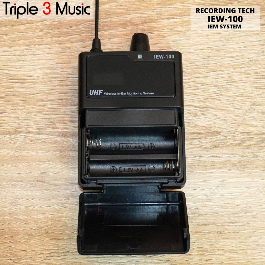 RECORDING TECH IEW-100 IEW100 IEW 100 wireless IEM in ear monitor