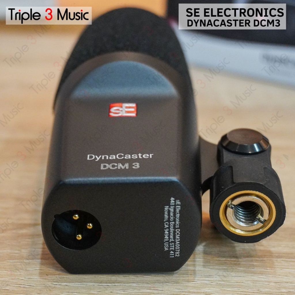 SE Electronics DCM3 DCM 3 DynaCaster Mic Dynamic Broadcast podcast