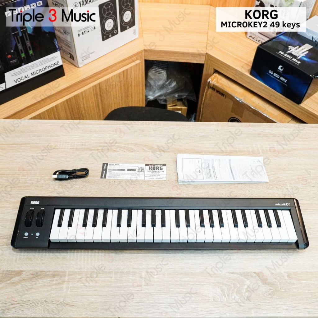 Korg microKEY 49 49 keys Keyboard Mini Midi Controller NON WIRELESS
