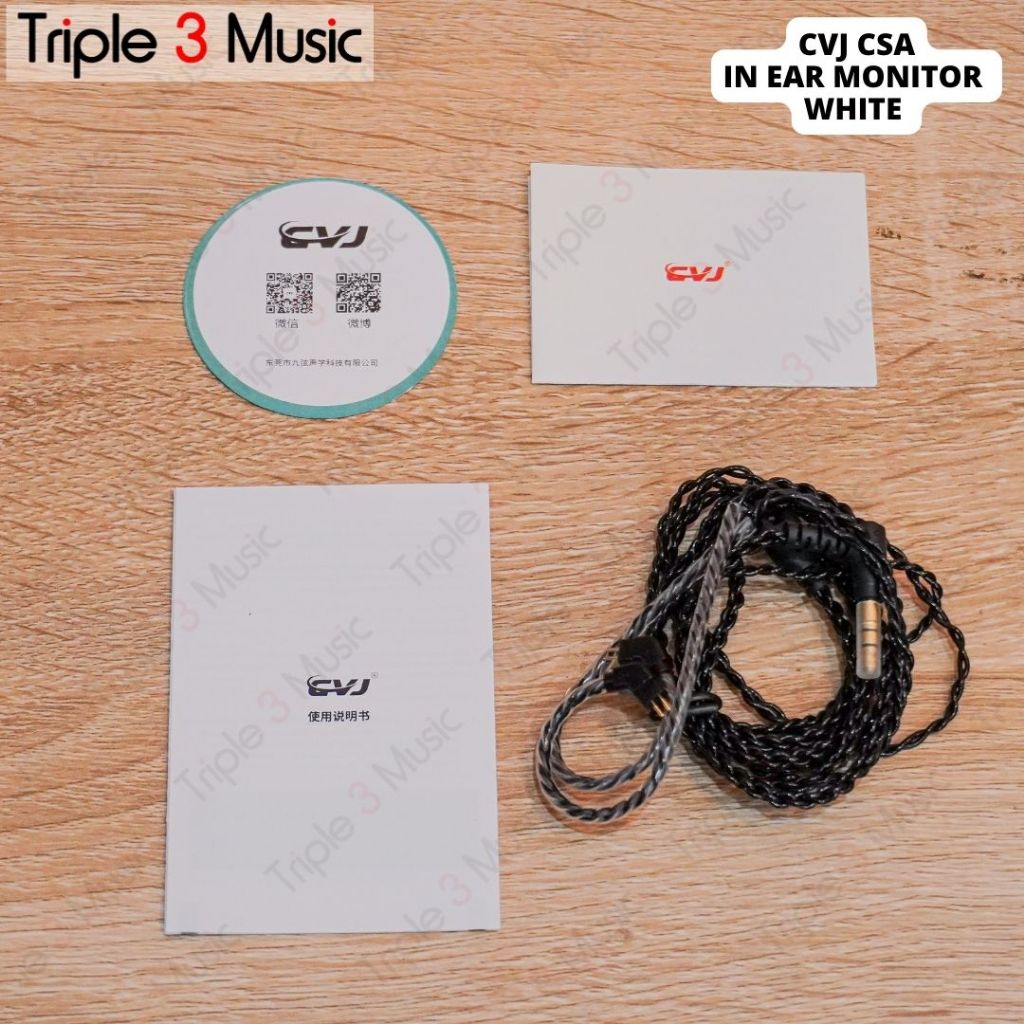 CVJ CSA HYBRID DUAL DRIVER In Ear Monitor IEM