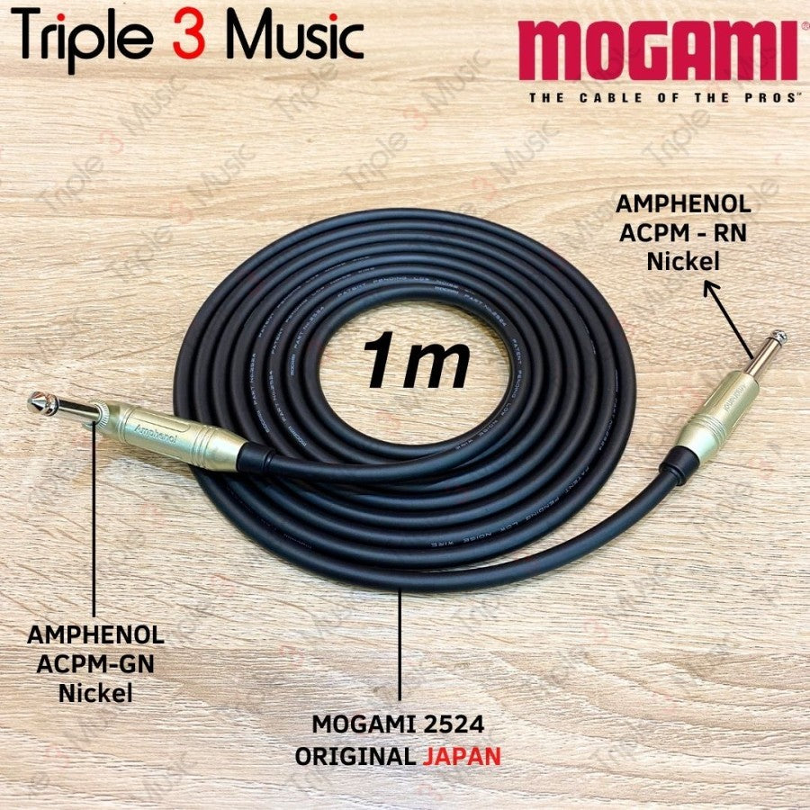 Mogami 2524 Original MADE IN JAPAN Kabel Instrument jack GITAR TS to TS JACK L