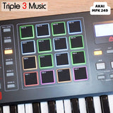AKAI MPK249 MPK 249 49 keys Semi Weighted Midi Controller Studio premium