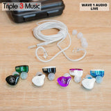 WAVE 1 AUDIO WAVE 1 LIVE IEM IN EAR MONITOR PANGGUNG Multi warna single dynamic driver