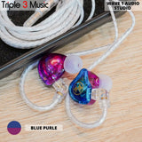 WAVE 1 AUDIO WAVE 1 STUDIO FLAT IEM IN EAR MONITOR PANGGUNG Multi warna single dynamic driver