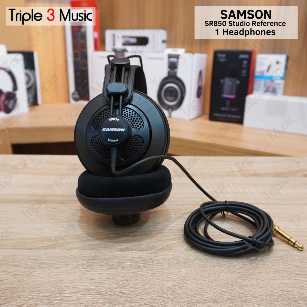 Samson SR850 Semi-Open Studio Headphone 2 Pcs