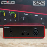 Focusrite Scarlett Solo Studio 4th Gen Paket recording ORIGINAL