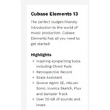 DAW ORIGINAL Steinberg CUBASE 13 artist pro elements education upgrade all version