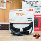 WARM AUDIO XLR TO XLR CABLE PRO SERIES 10FT 3m