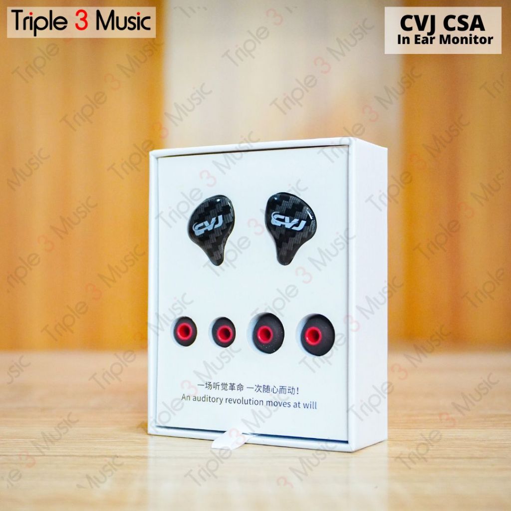 CVJ CSA HYBRID DUAL DRIVER In Ear Monitor IEM