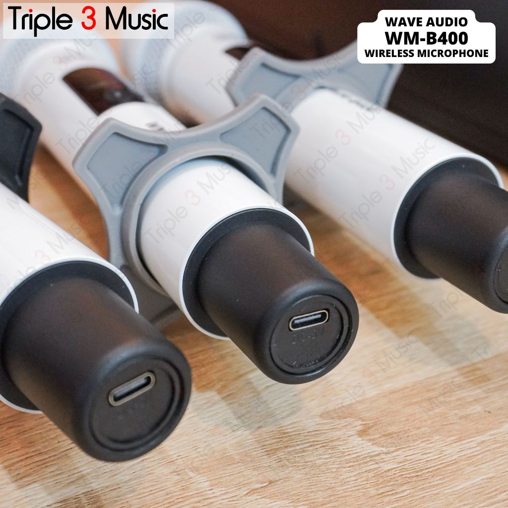 WAVE WM B400 WM-B400 PREMIUM 4 MIC WIRELESS HANDHELD