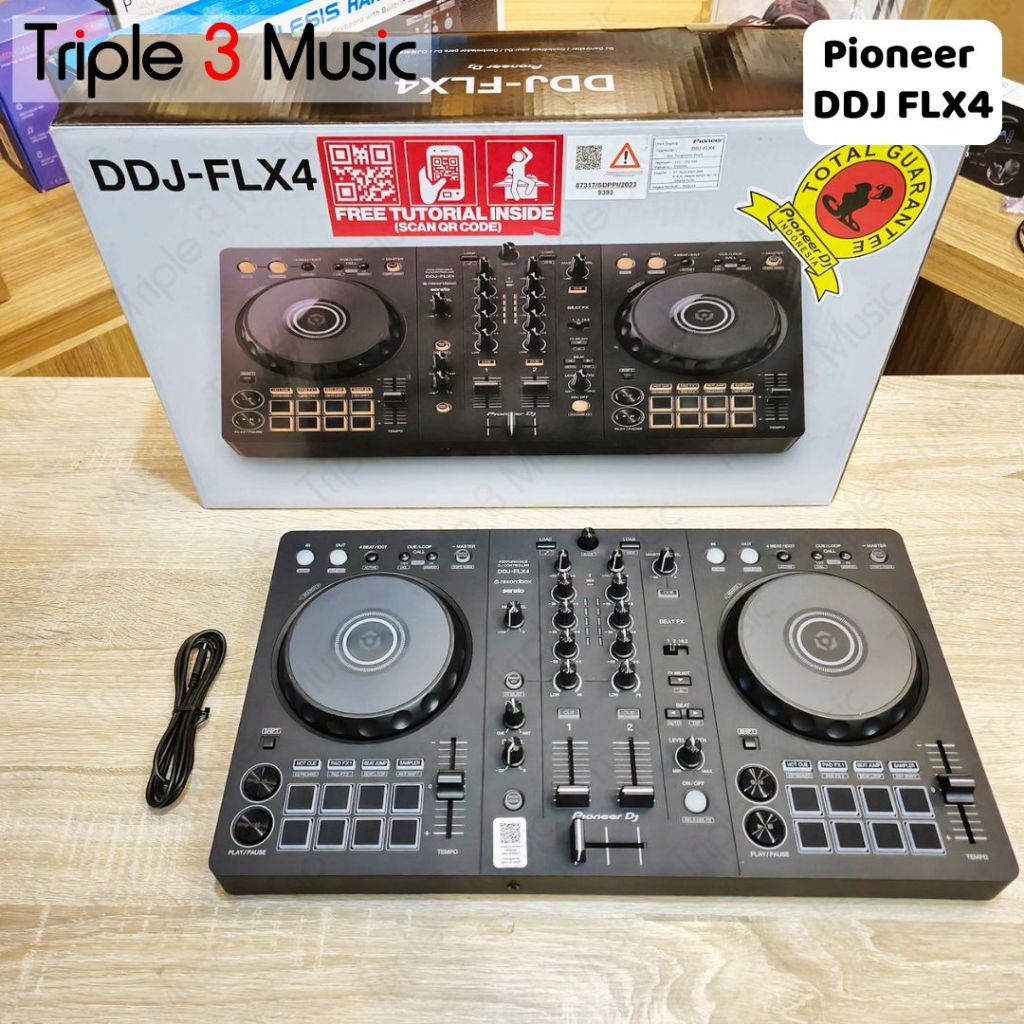 Pioneer DDJ FLX4 DDJFLX4 DJ Controller 2-deck Rekordbox and Serato DJ Controller