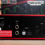 Focusrite Scarlett 16i16 4th Gen USB Audio Interface