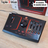 M-AUDIO M-Game Solo LIVE Streaming gaming karaoke Mixer audio