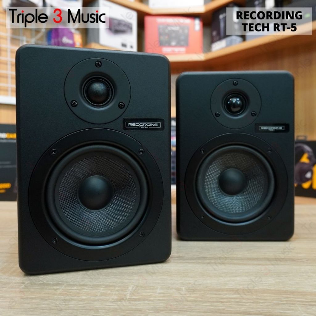 Recording Tech RT5 RT 5 RT-5 Speaker Flat studio monitor