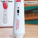 RECORDING TECH RT NUSANTARA 100 mic microphone dynamic merah putih