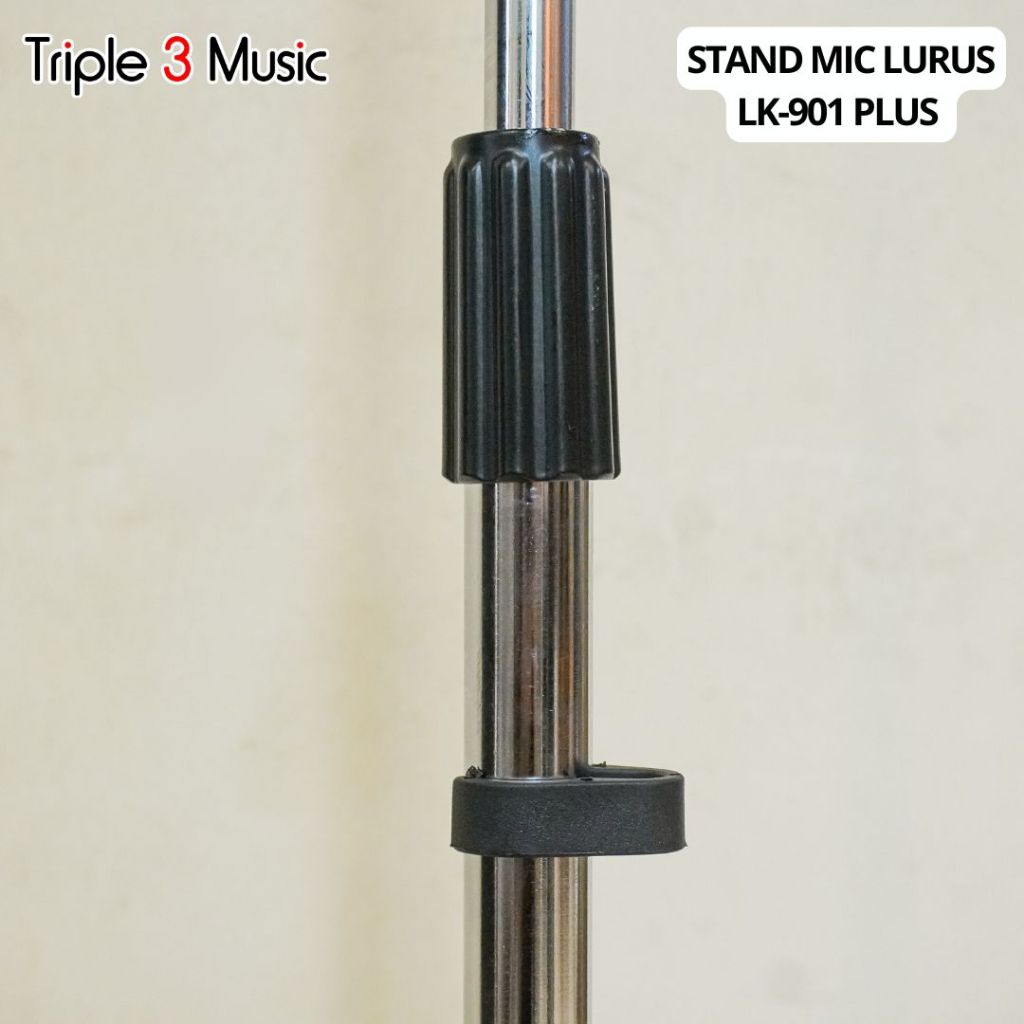 Nawiwa TLK 901 Premium Stand Mic microphone besi LURUS dudukan BULAT besi kokoh