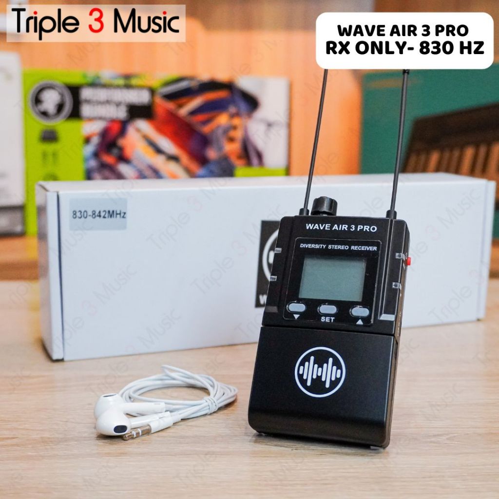 RX ONLY WAVE AIR 3 PRO receiver only untuk wave air 3 pro 500 800 mhz