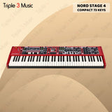 Nord Stage 4 Compact 73 keys semi weighted waterfall Stage Keyboard