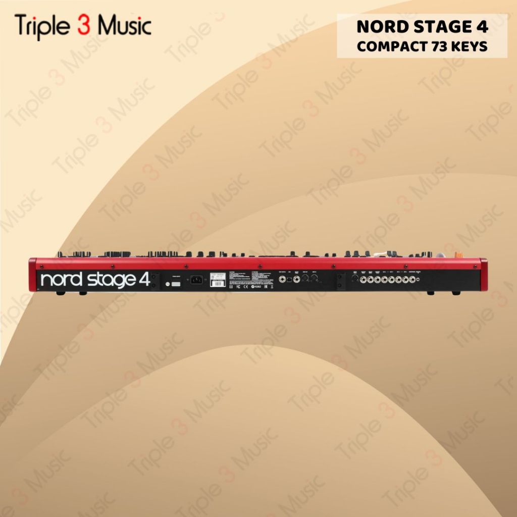 Nord Stage 4 Compact 73 keys semi weighted waterfall Stage Keyboard
