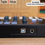 M-VAVE MVAVE SMK 25 SMK25 Midi Keyboard Controller 25 Keys