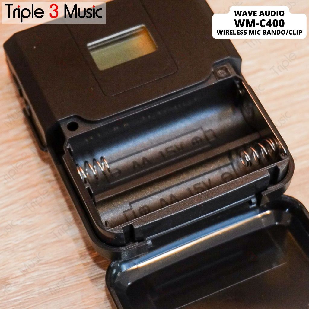 WAVE WM C400 WM-C400 premium 4 Mic Clip on wireless microphone