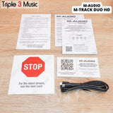 M-AUDIO M-TRACK DUO HD 2 in 2 out audio interface USB C 192 khz