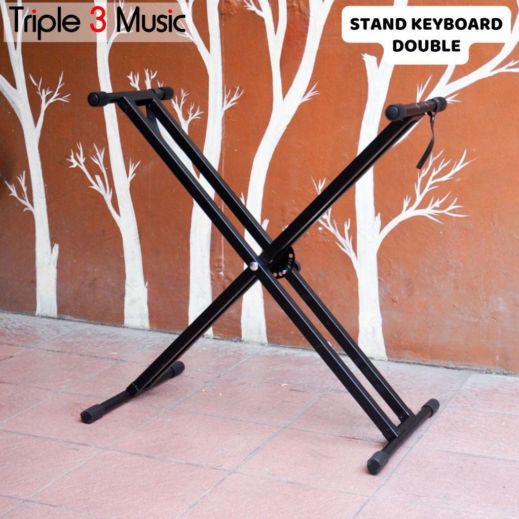 STAND KEYBOARD DOUBLE X kokoh midi controller