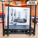 WAVE WM B400 WM-B400 PREMIUM 4 MIC WIRELESS HANDHELD