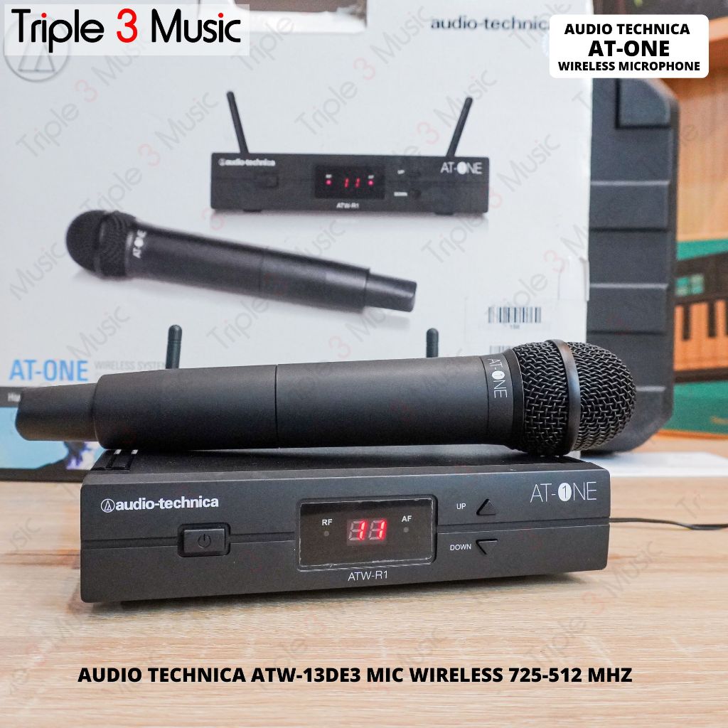 Audio Technica ATW 13DE3 Mic wireless handheld 1 mic wireless