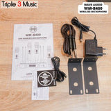 WAVE WM B400 WM-B400 PREMIUM 4 MIC WIRELESS HANDHELD