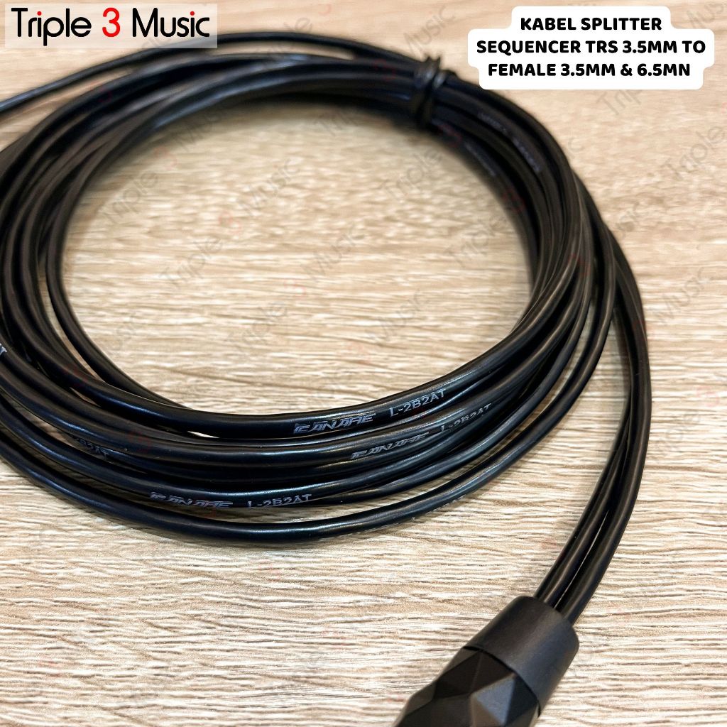 OFC kabel splitter kabel sequencer splitter 3.5 male to dual Female TRS