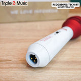 RECORDING TECH RT NUSANTARA 100 mic microphone dynamic merah putih