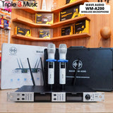 WAVE WM A200 WM-A200 Premiun Mic Wireless handheld 2 channel