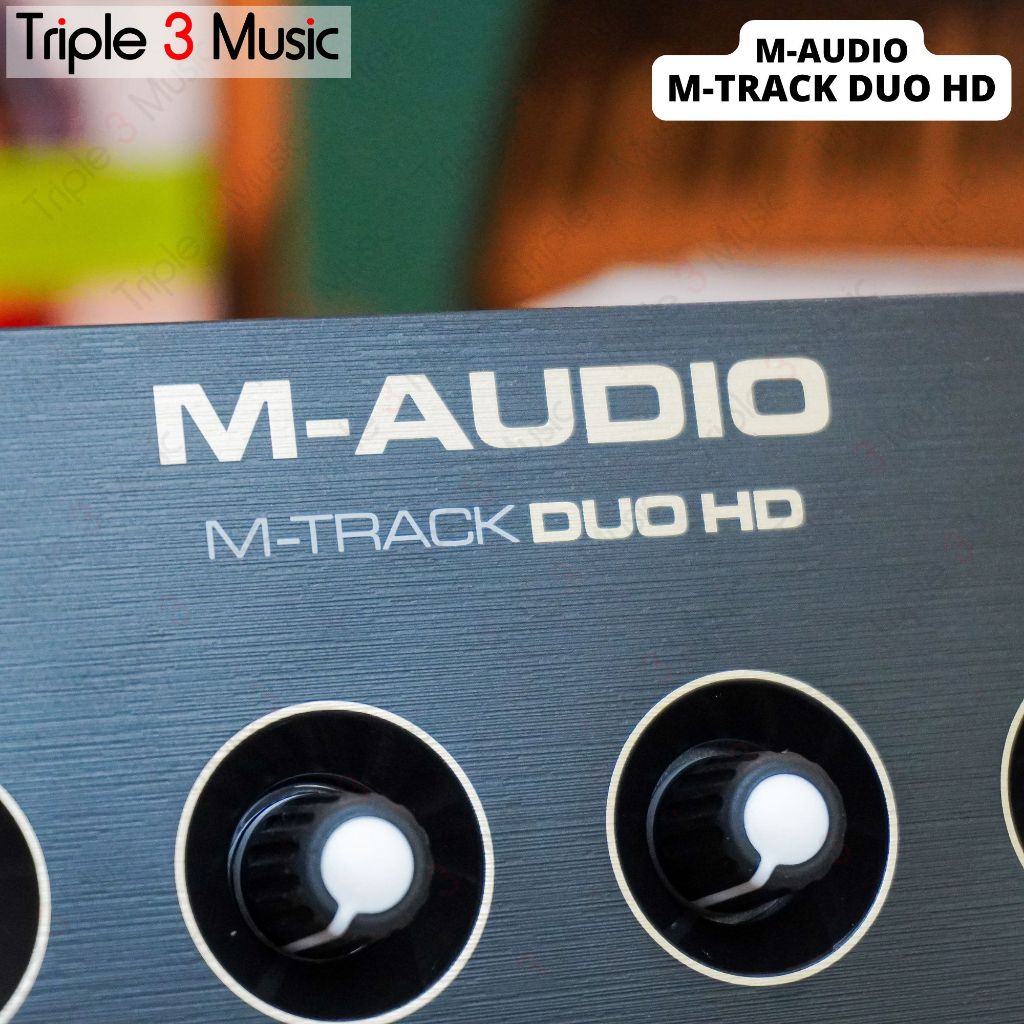 M-AUDIO M-TRACK DUO HD 2 in 2 out audio interface USB C 192 khz