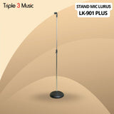 Nawiwa TLK 901 Premium Stand Mic microphone besi LURUS dudukan BULAT besi kokoh