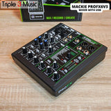 Mackie ProFX6v3 Pro FX 6 v3 6-channel Mixer with USB and Effects