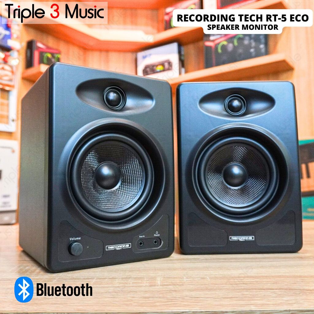 Recording Tech RT5 RT 5 RT-5 Speaker Flat studio monitor