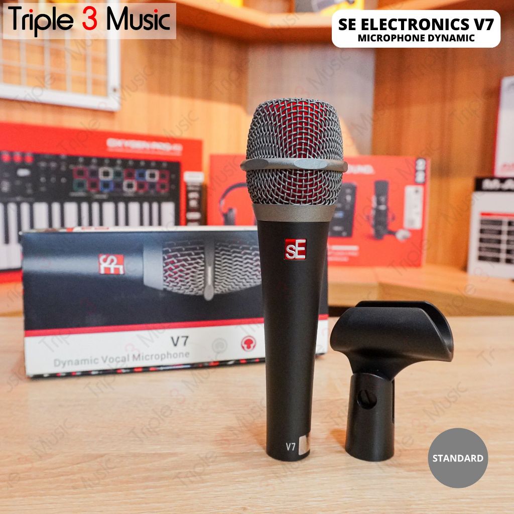 SE Electronics V7 microphone mic dynamic kabel original